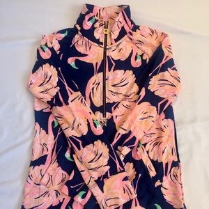 Lilly Pulitzer 3/4 zip pullover